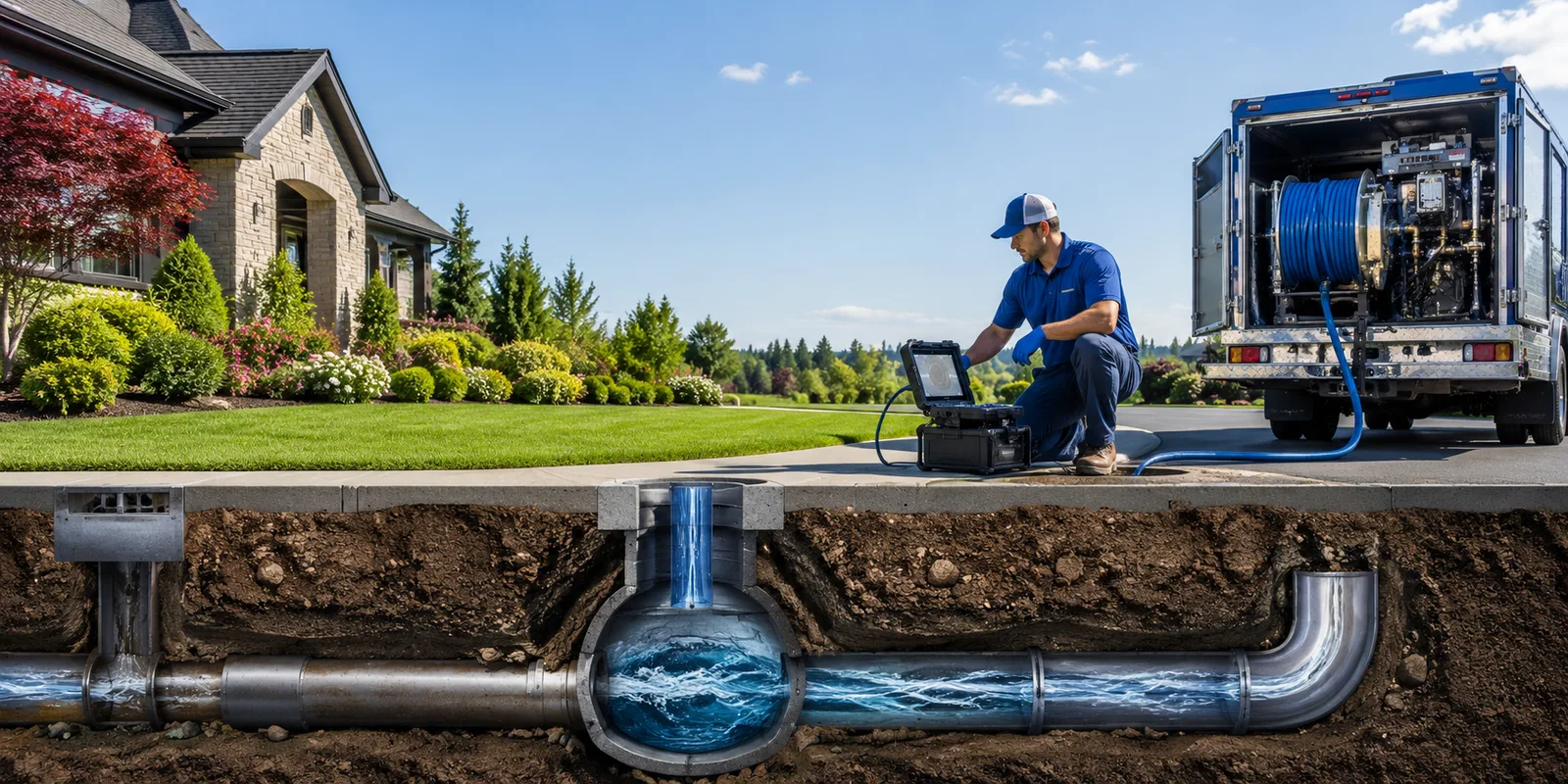 Drainage restoration information for Strausstown, PA